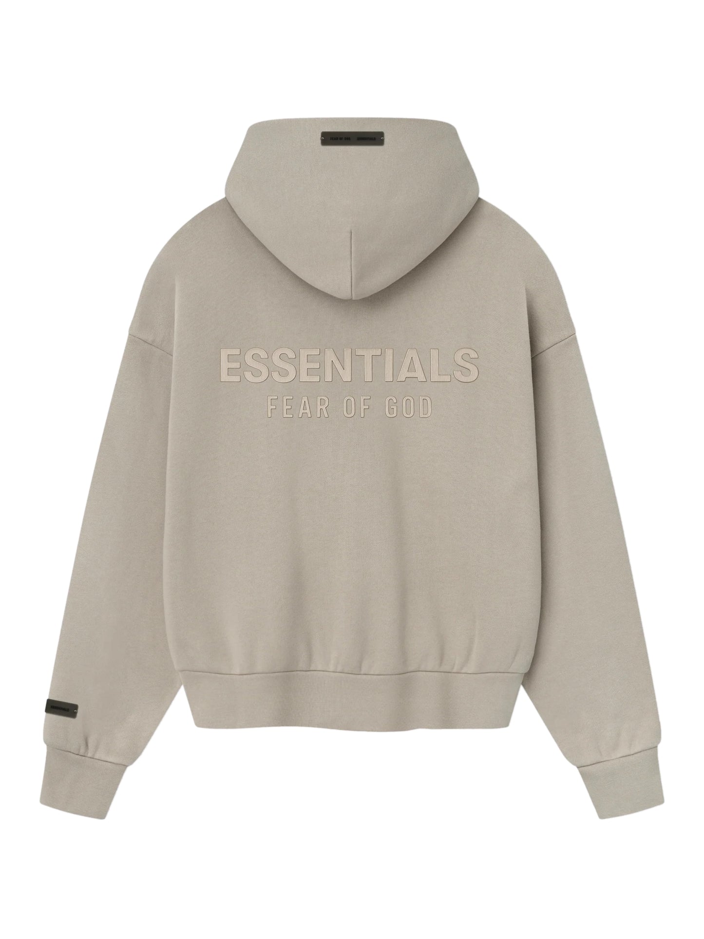 Essentials 25FW Classic Fit Fleece Zip-Up Hoodie Timber