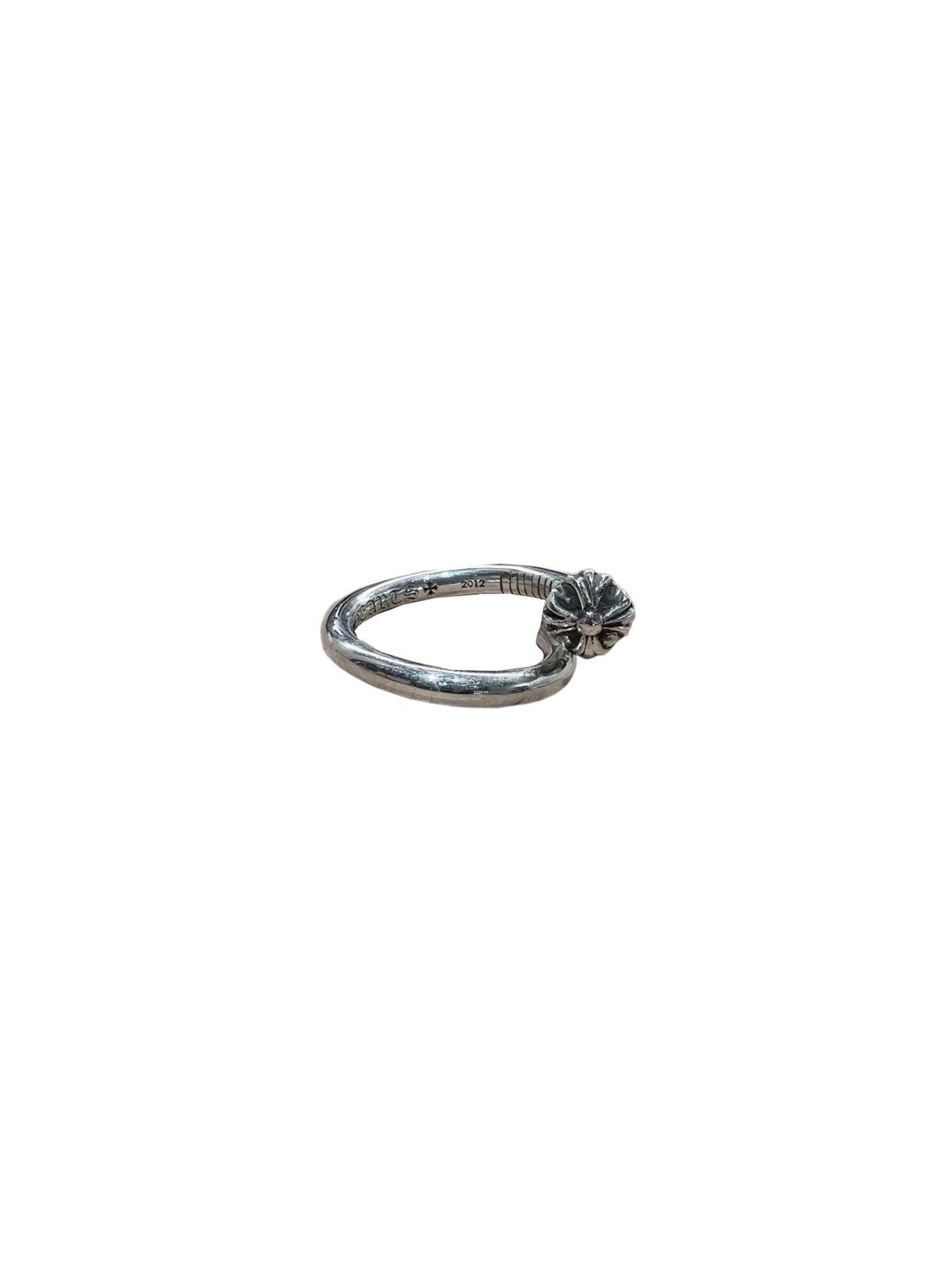 Chrome Hearts Nail Cross Ball Silver Ring US 8 C319016373-Used