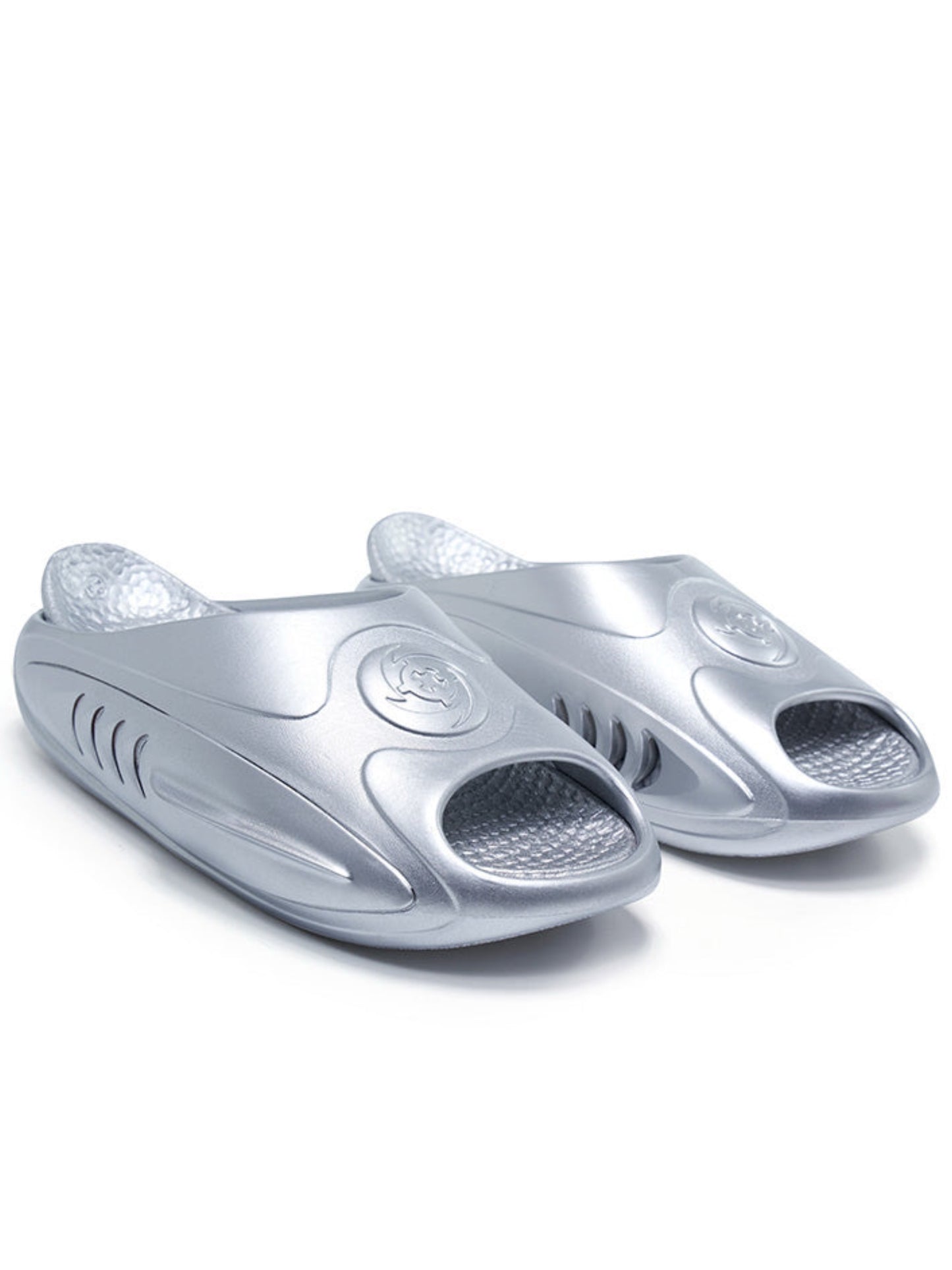 RIGORER Shark 2 Slides Silver Z324160507-8