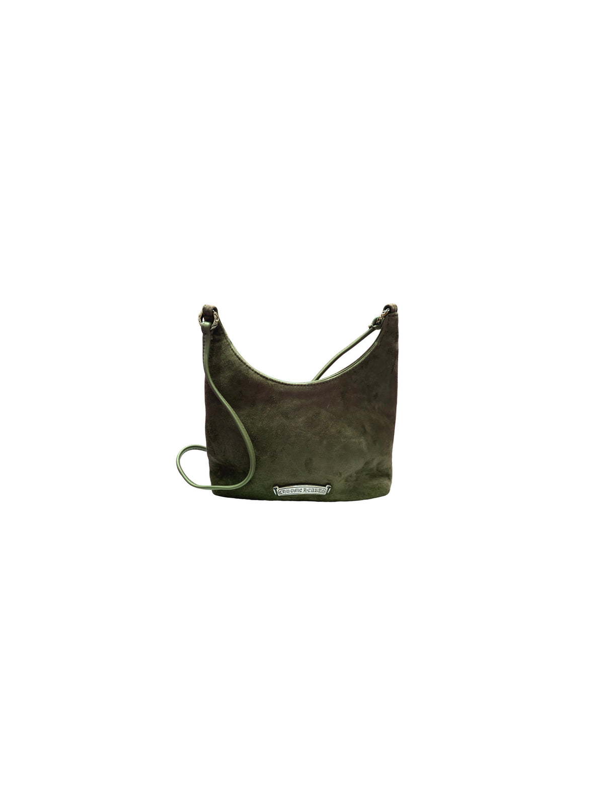 Chrome Hearts Viv Dagger Shoulder Suede Green