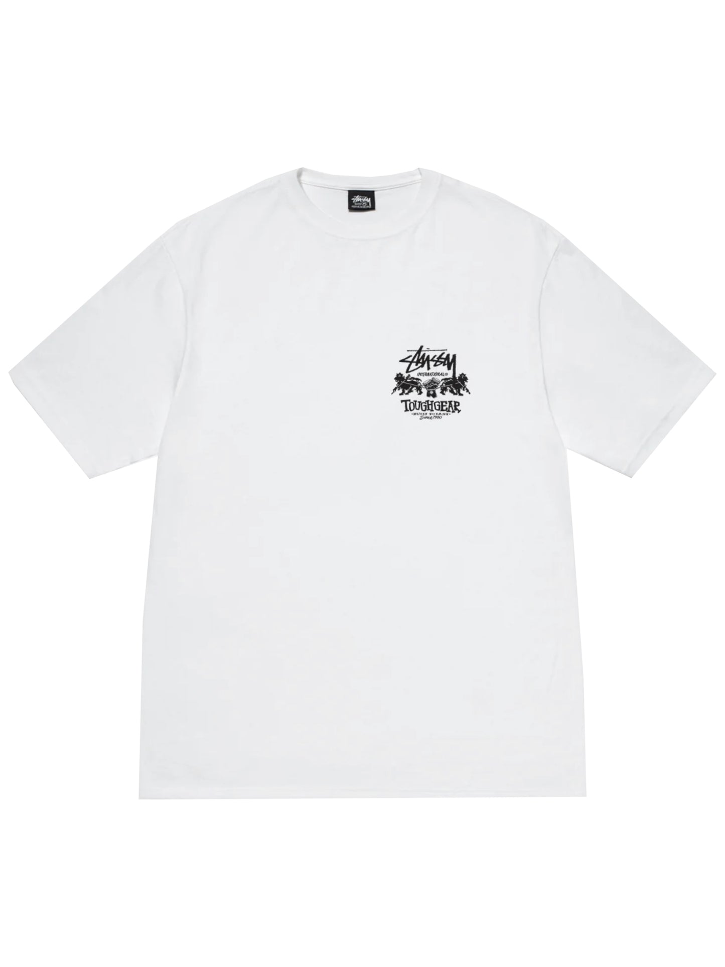 Stussy Tough Gear International Tee White