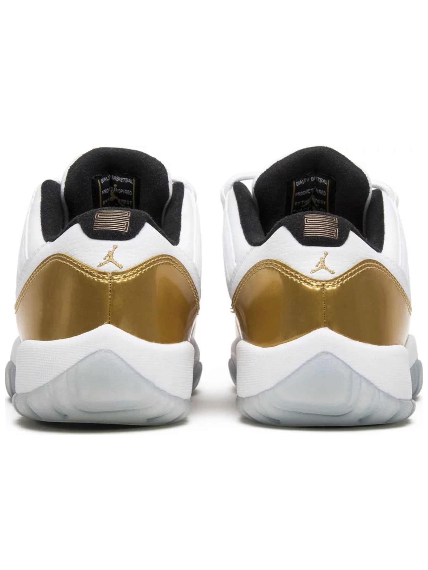 Air Jordan 11 Low BG WHT GOLD 528896-103