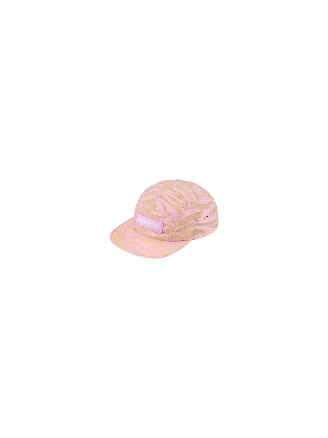 Supreme Tiger Camo Ripstop Camp Cap Pink