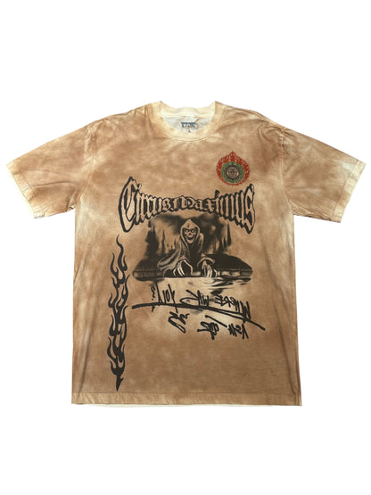 Travis Scott Circus Maximus Grim Reaper Tee Brown