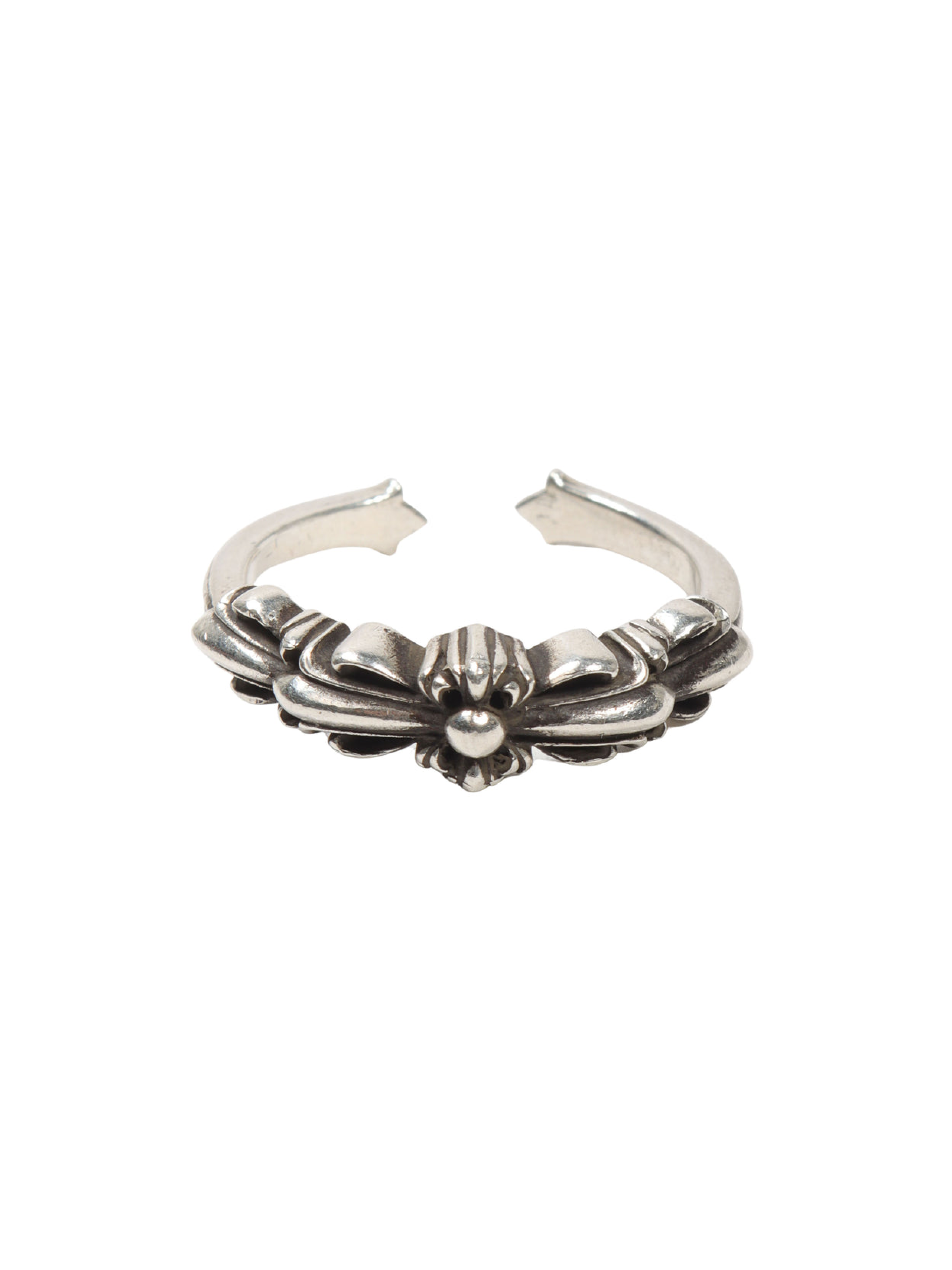 Chrome Hearts Mini Floral Ring Silver – THEPARKS