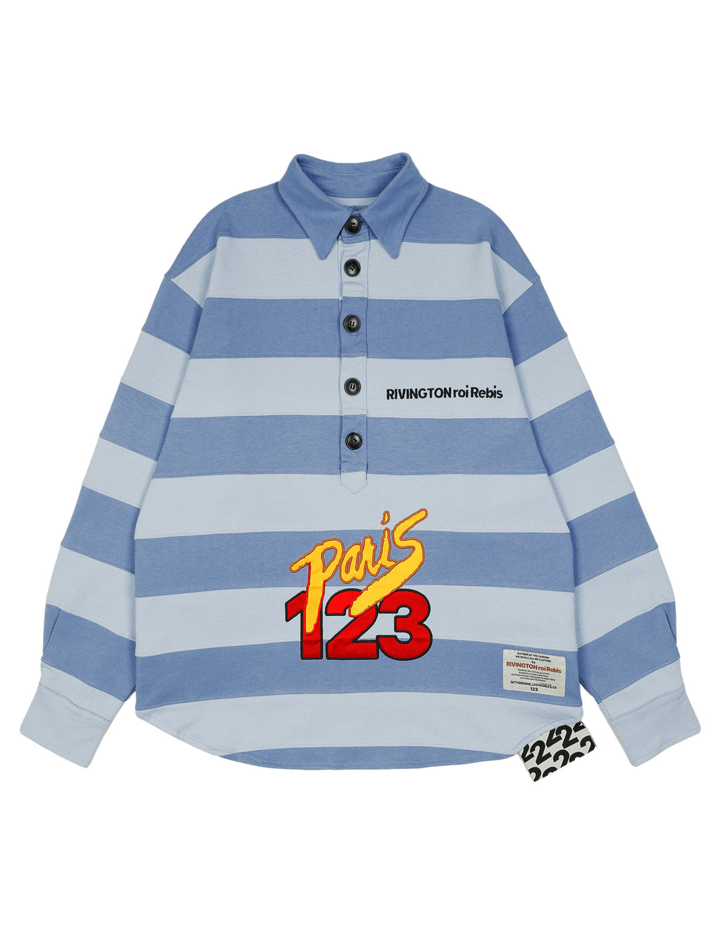 RRR123 I STILL PRAY Polo Blue
