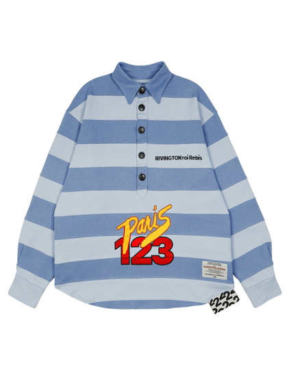 RRR123 I STILL PRAY Polo Blue
