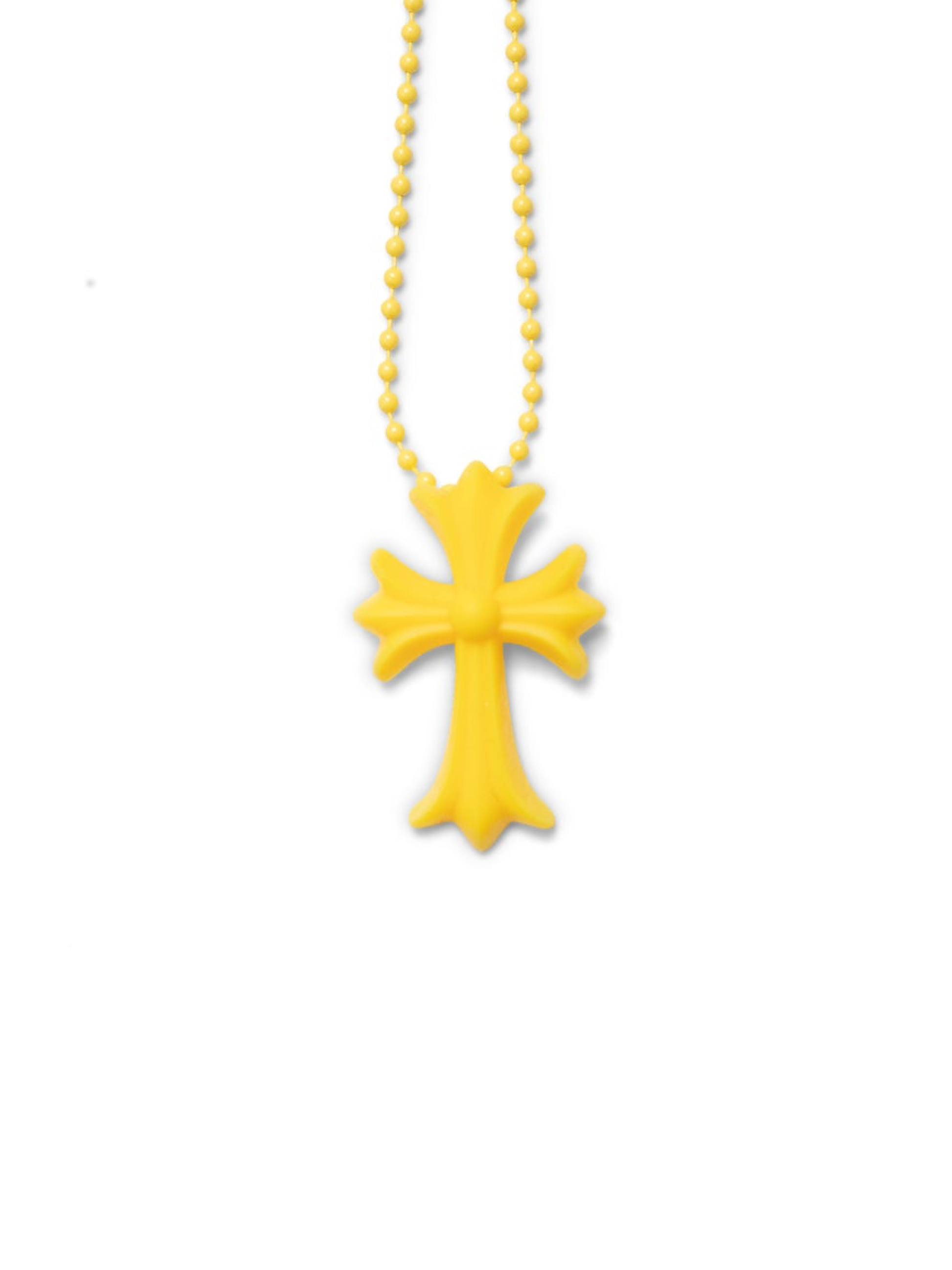 Chrome Hearts CH Cross Silicon Necklace Chrome Hearts 20th Chrome Hearts CH Cross Silicon Necklace Chrome Hearts 20th