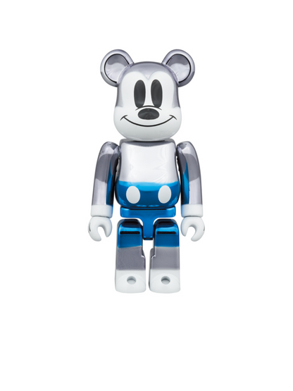 Bearbrick Fragment Design MICKEY MOUSE BLUE Ver. 100％ + 400％