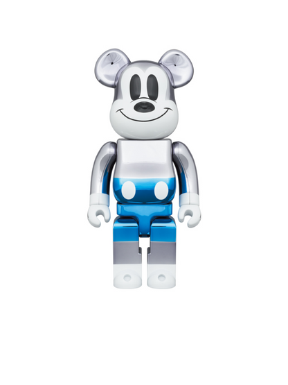 Bearbrick Fragment Design MICKEY MOUSE BLUE Ver. 100％ + 400％