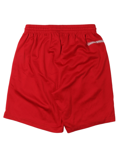 Chrome Hearts Matty Boy Sports Mesh Varsity Shorts Red