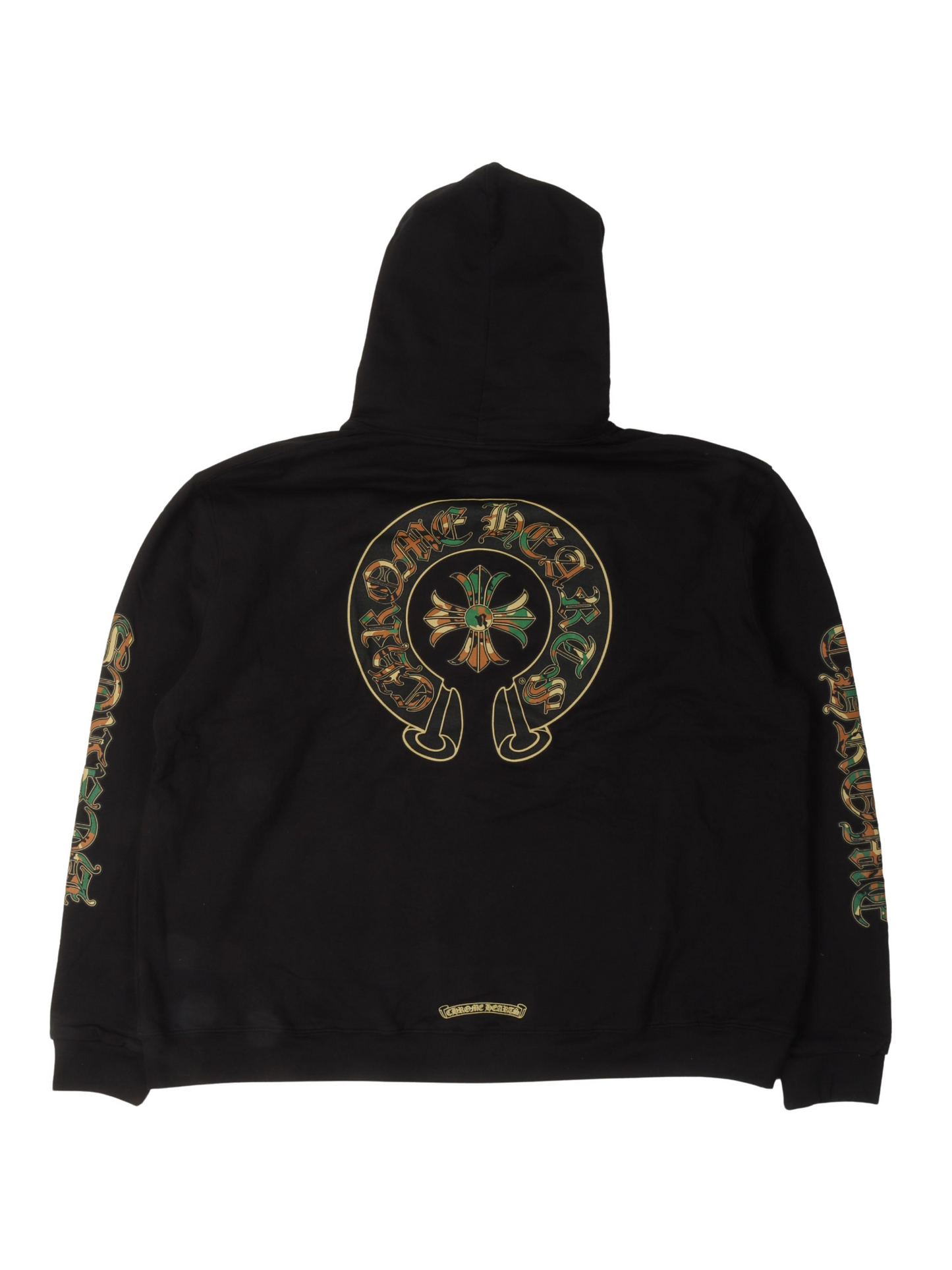 Chrome Hearts Camouflage Cemetery Cross Zip Hoodie