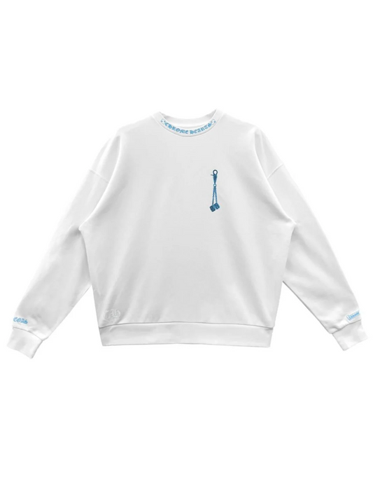 Chrome Hearts Las Vegas Edition Dice Crewneck White