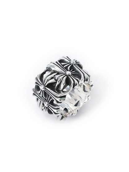 Chrome Hearts Cemetery Silver Ring