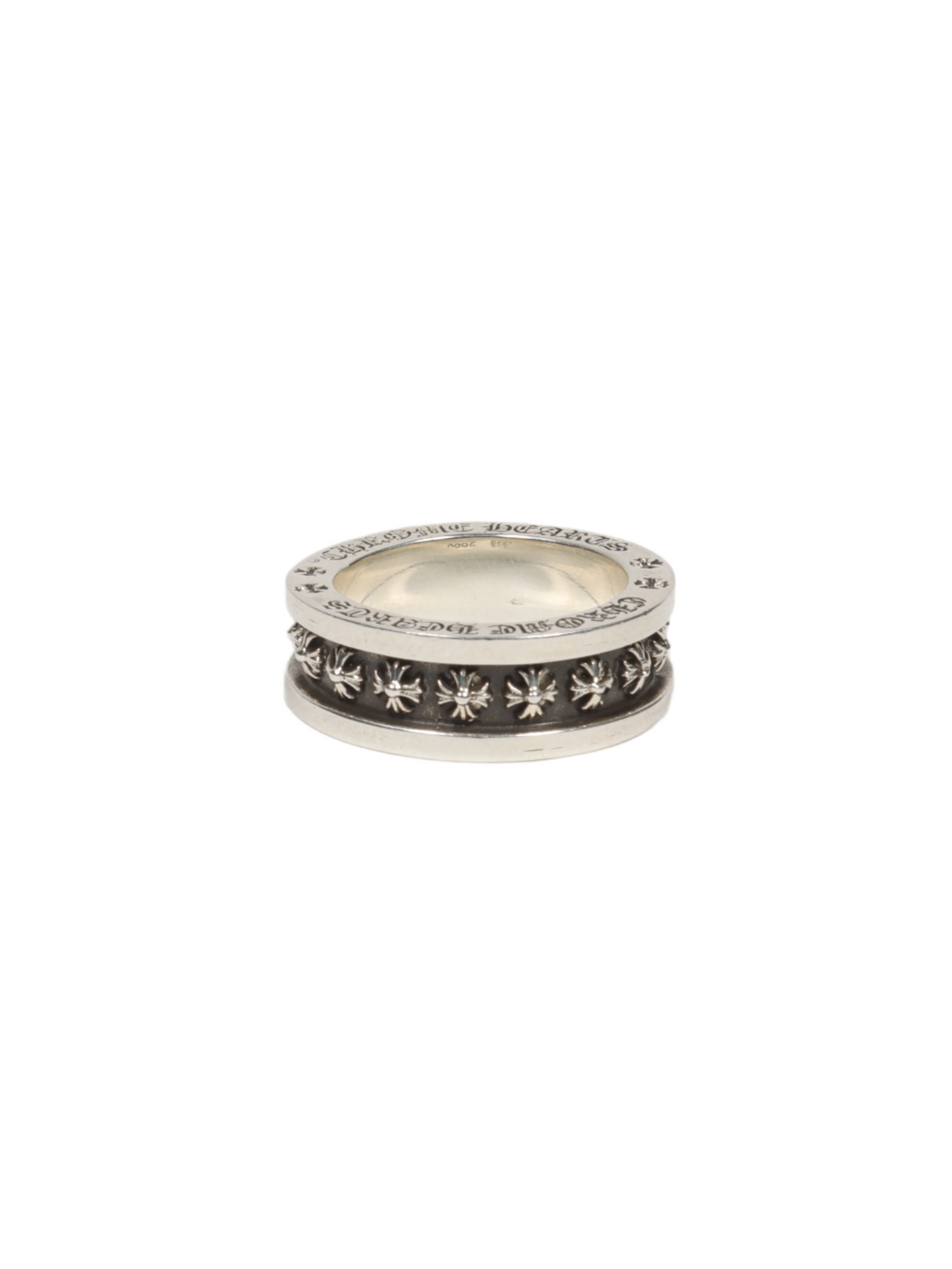Chrome Hearts Mini Plus Bearing Ring Silver