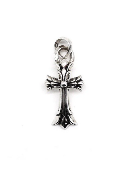 Chrome Hearts Double Cross Pendant with Bail