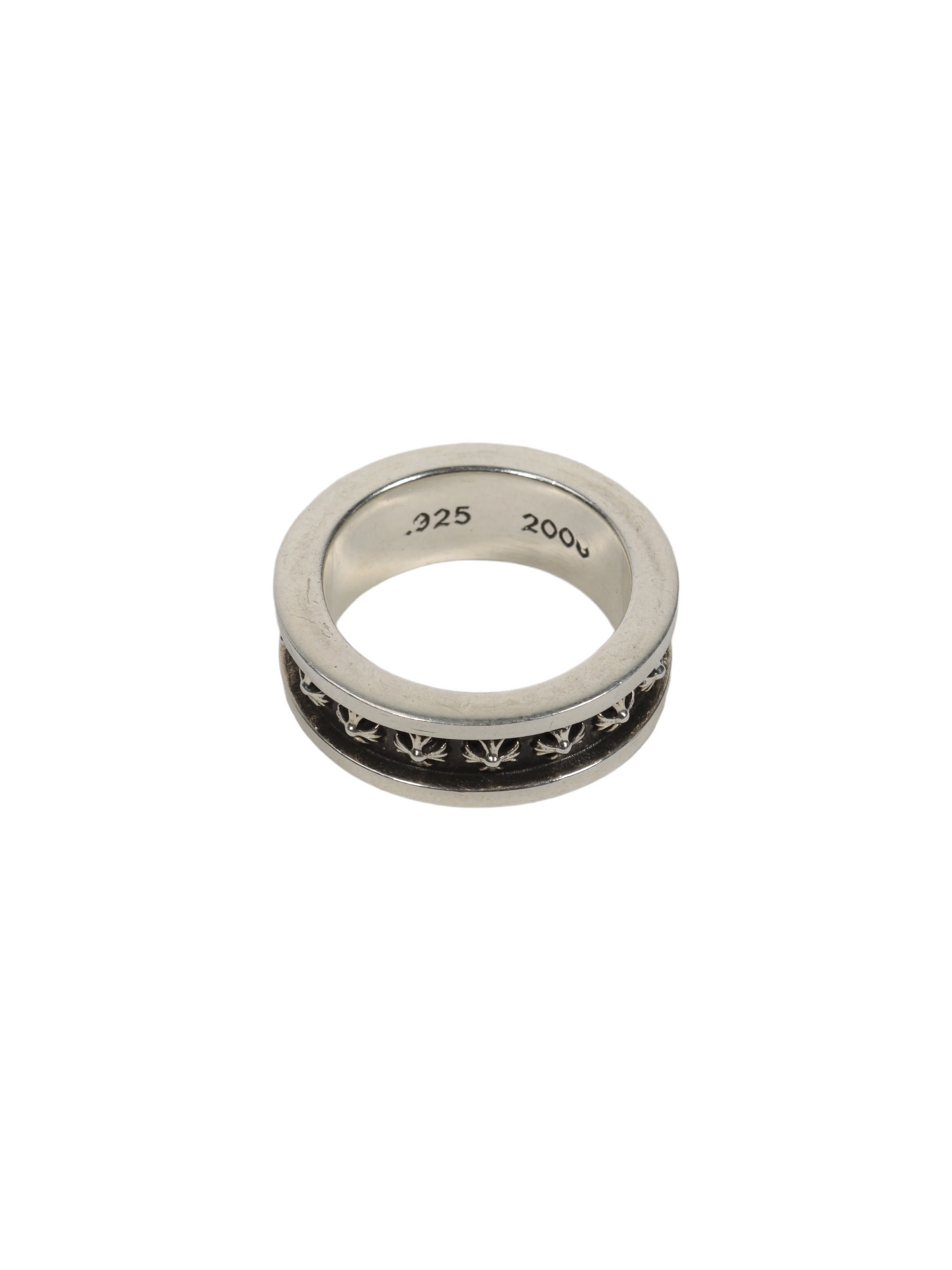 Chrome Hearts Mini Plus Bearing Ring Silver