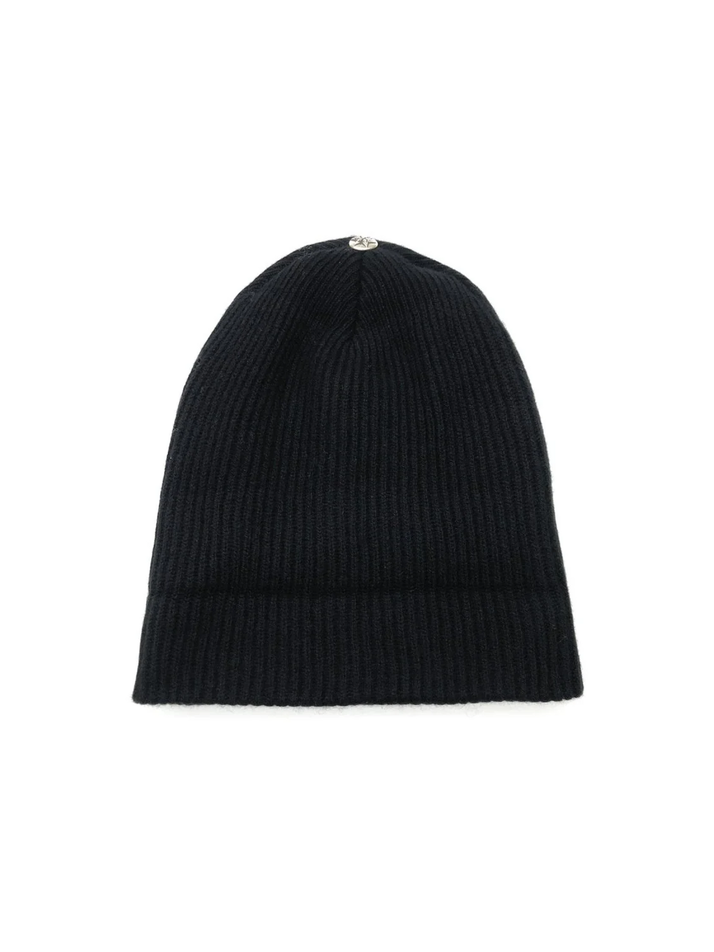 Chrome Hearts Cashmere CH Cross Logo Beanie Black