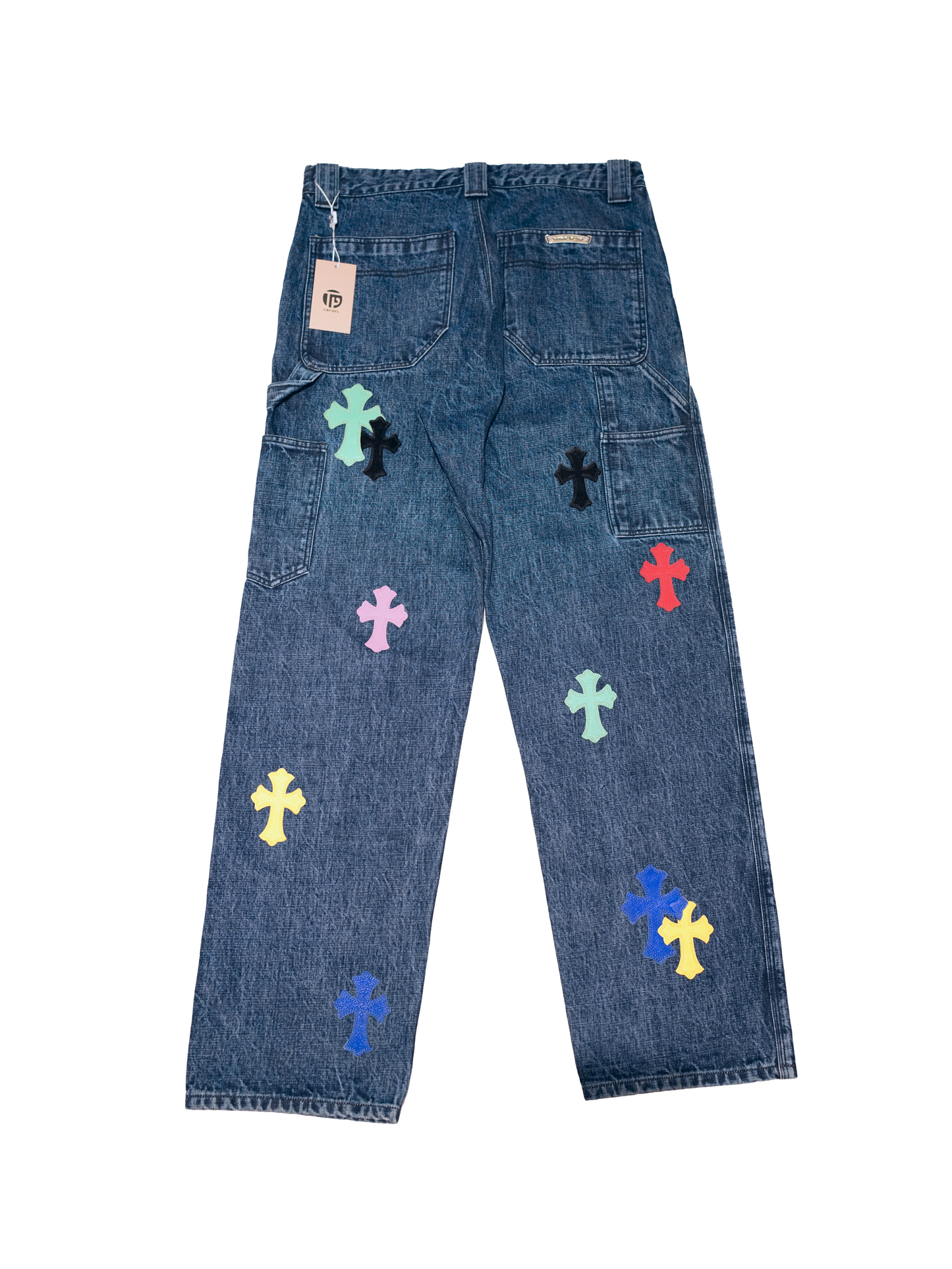 Chrome Hearts Multicolour Cross Carpenter Jeans