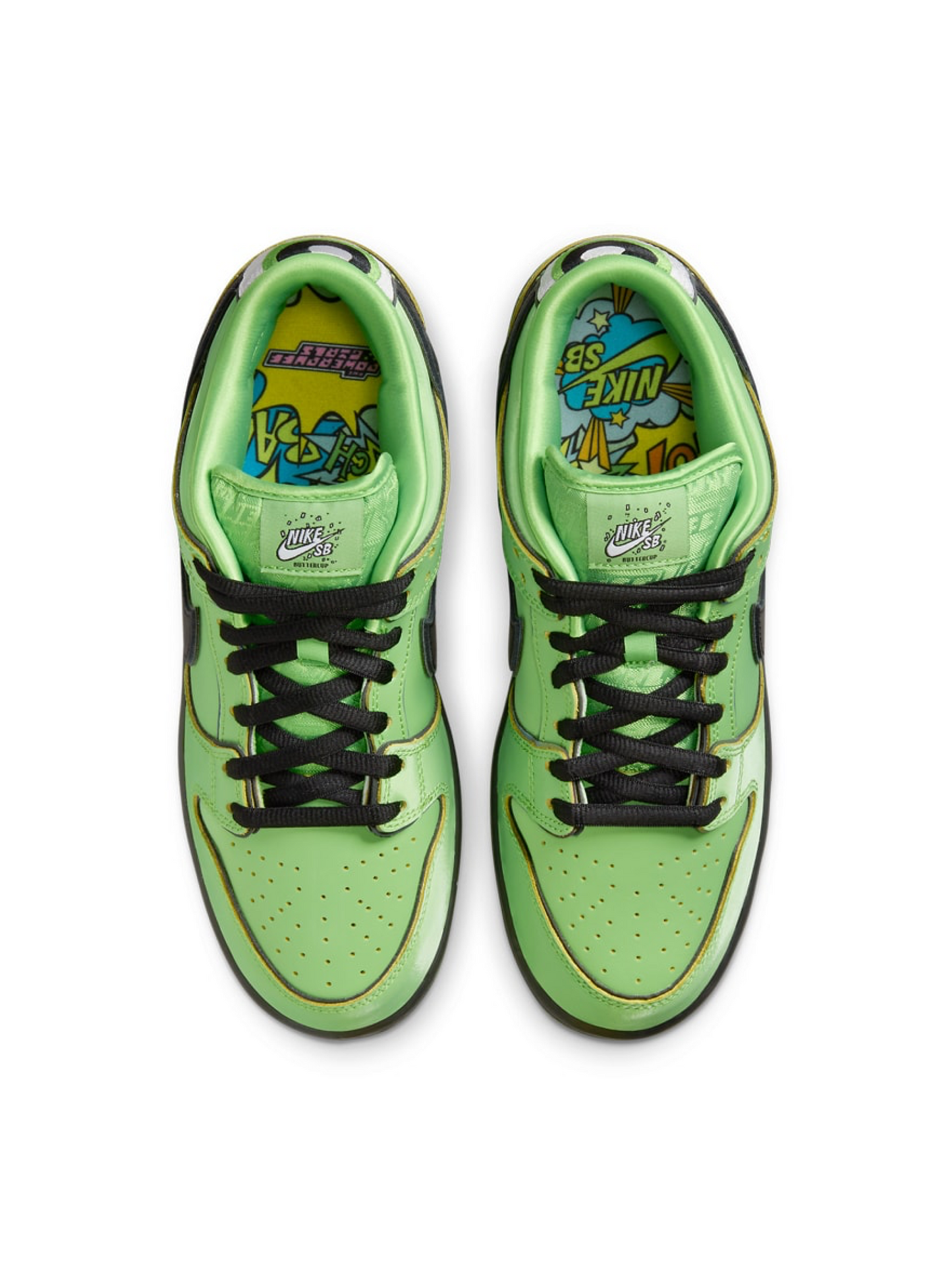 Nike SB Dunk Low The Powerpuff Girls Buttercup FZ8319-300