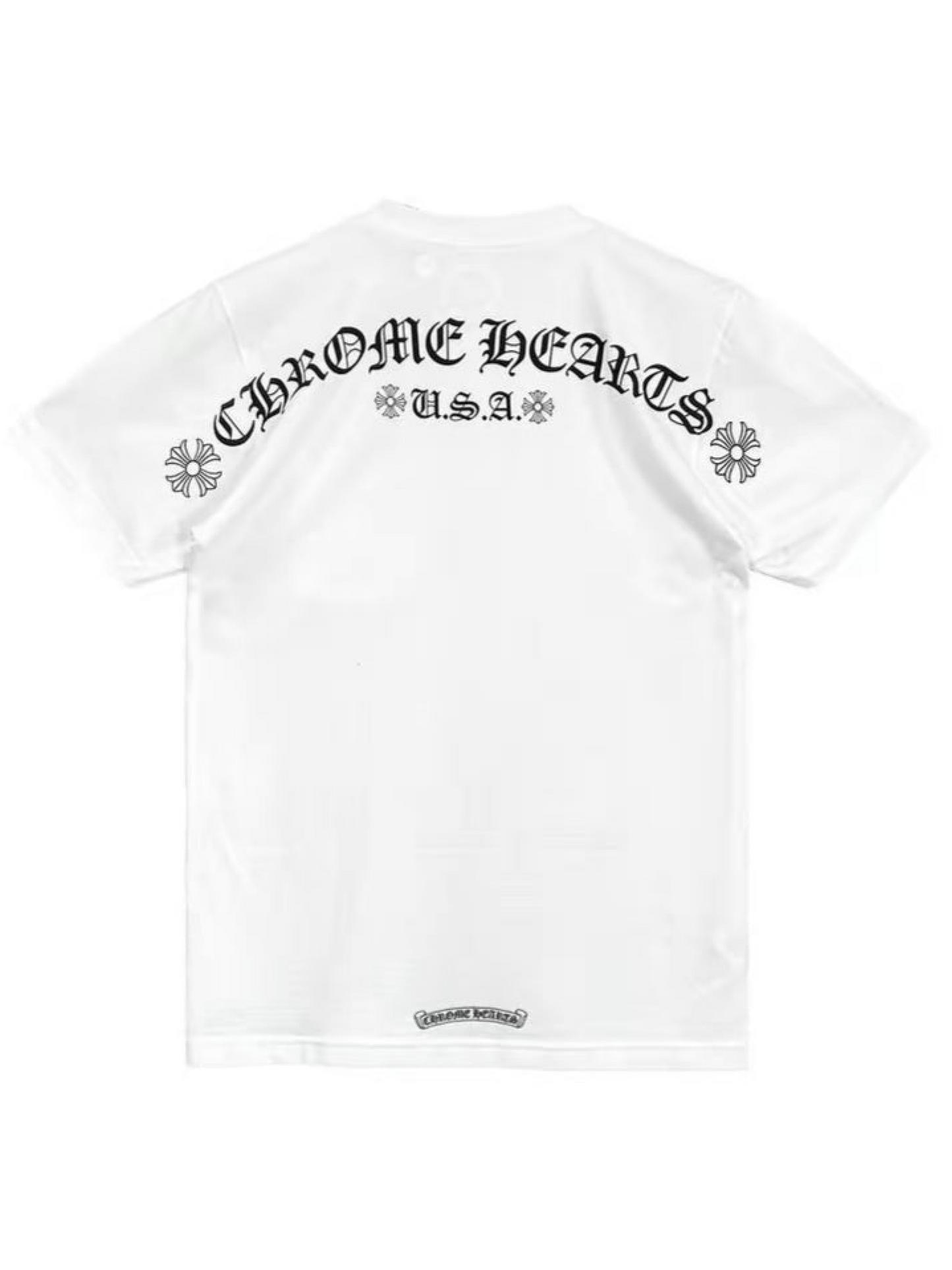 Chrome Hearts Shoulder Logo Pocket Tee USA Edition White