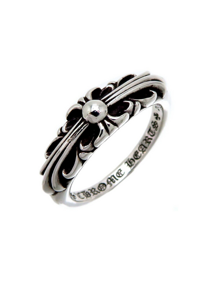 Chrome Hearts Silver Baby Floral Ring