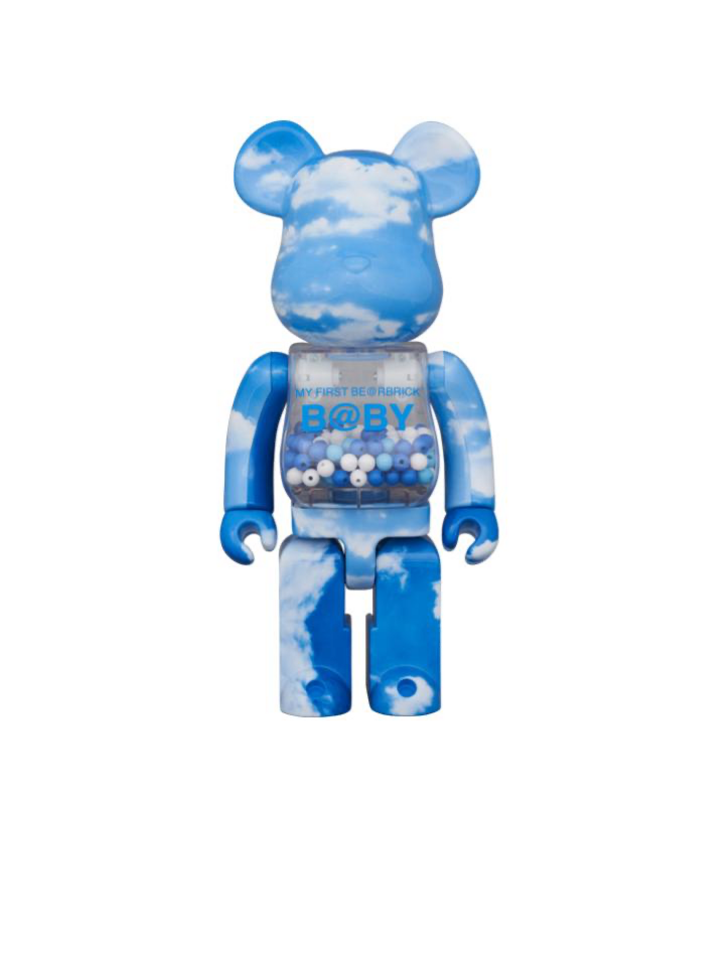 Bearbrick Baby Blue Sky 400% + 100%