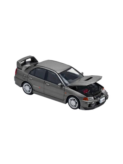 C-POP RACE 1:64 Mitsubishi Lance Evo IV PR64-327 Grey