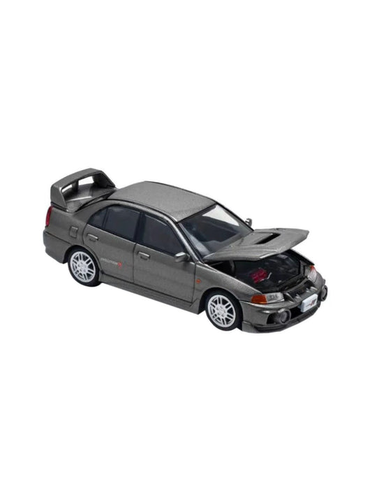 C-POP RACE 1:64 Mitsubishi Lance Evo IV PR64-327 Grey