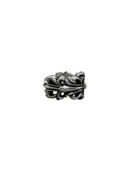 Chrome Hearts Double Floral Ring US 10 C419016595-Used