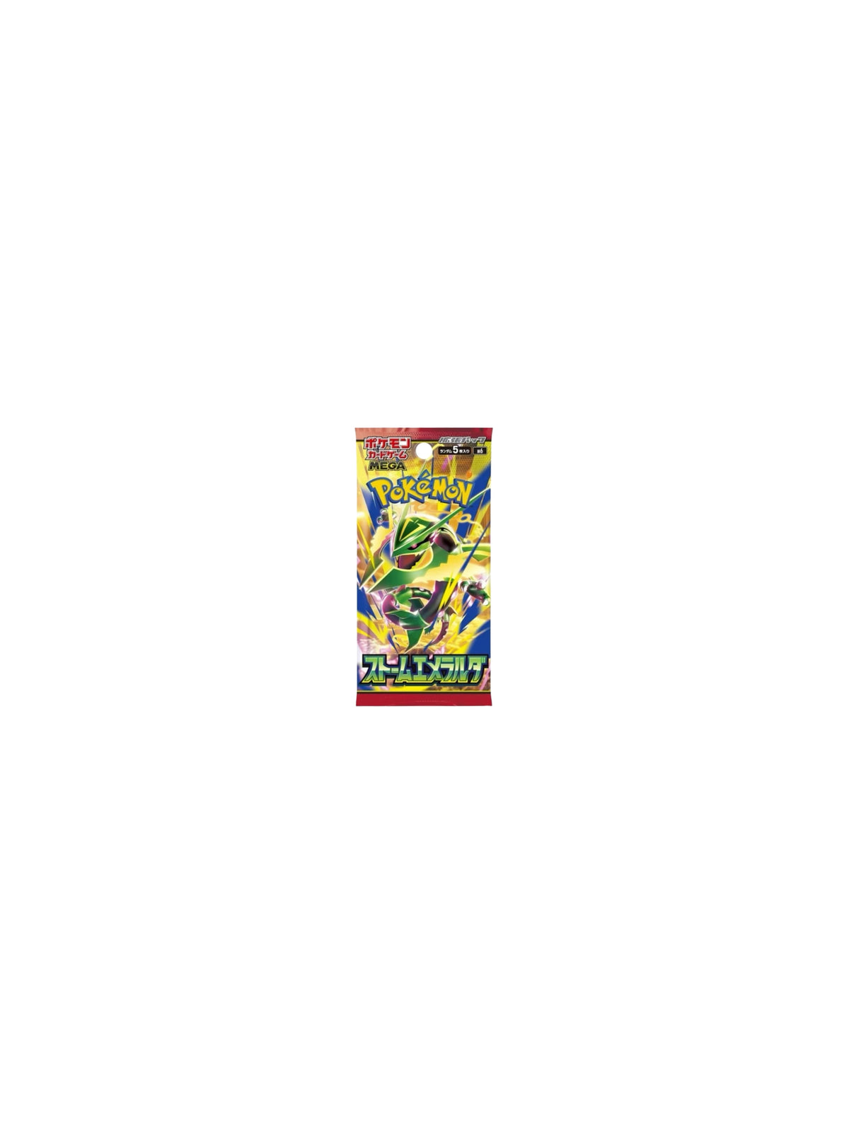 Pokemon TCG MEGA Storm Emeralda M6 Booster Pack Japanese