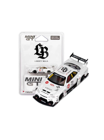 MINI GT 1/64 Nissan LB-ER34 Super Silhouette LB Packaging