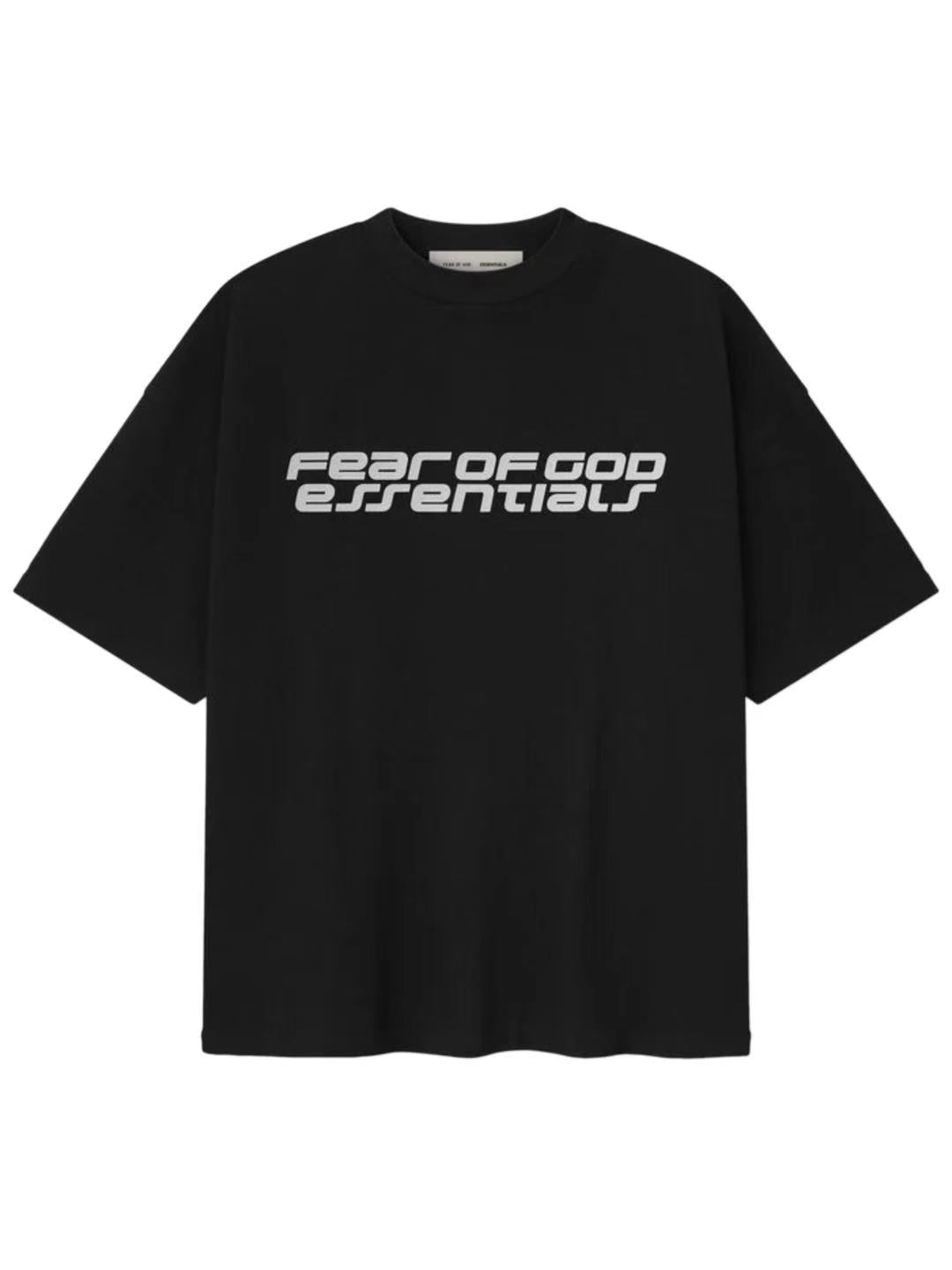 Essentials 25 Holiday Ponte 90s Tee Vintage Black