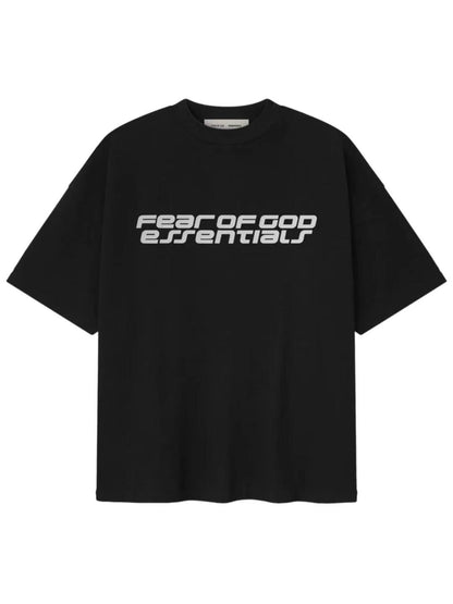 Essentials 25 Holiday Ponte 90s Tee Vintage Black