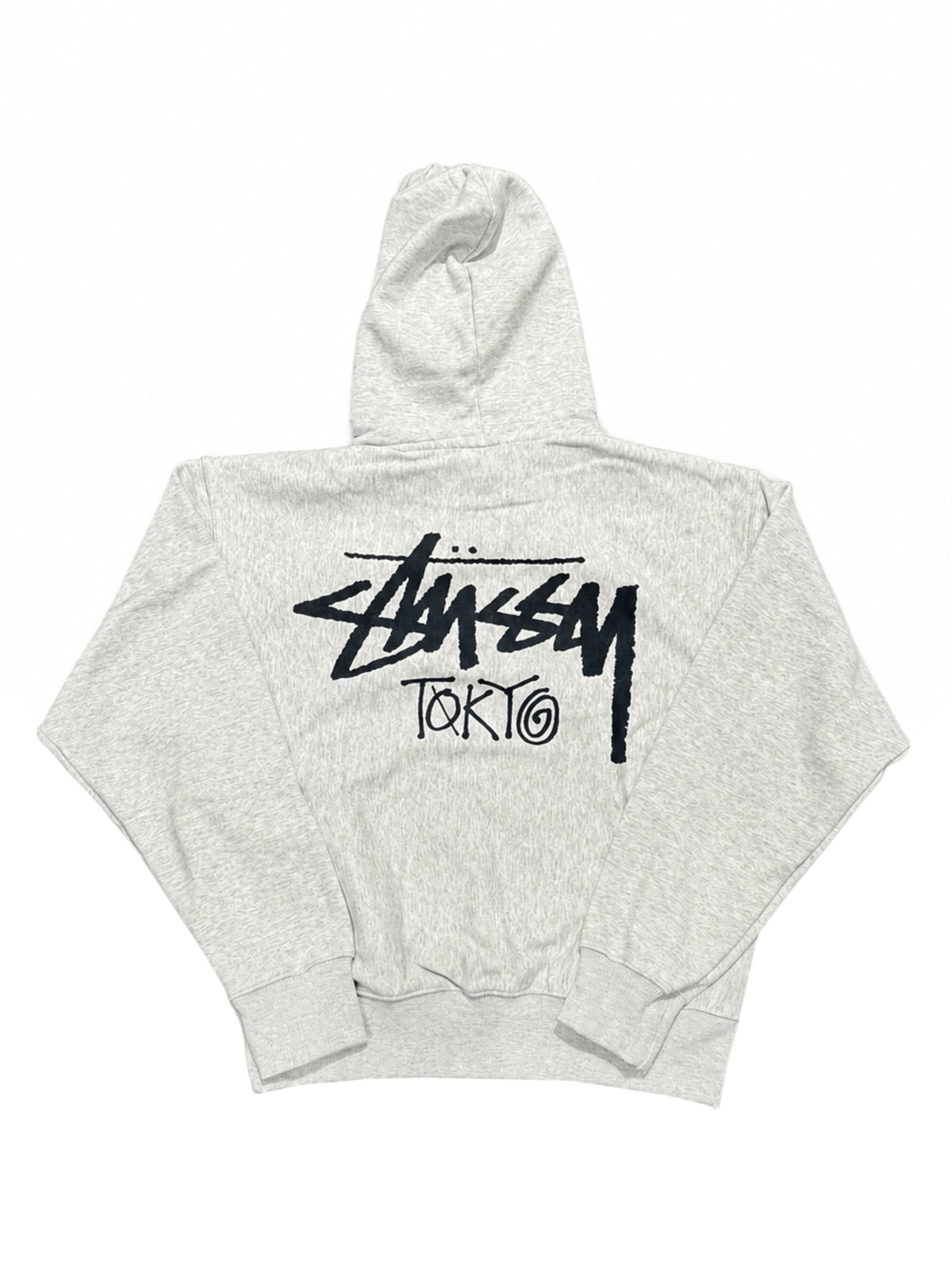 Stussy Stock Tokyo Hoodie Ash Heather