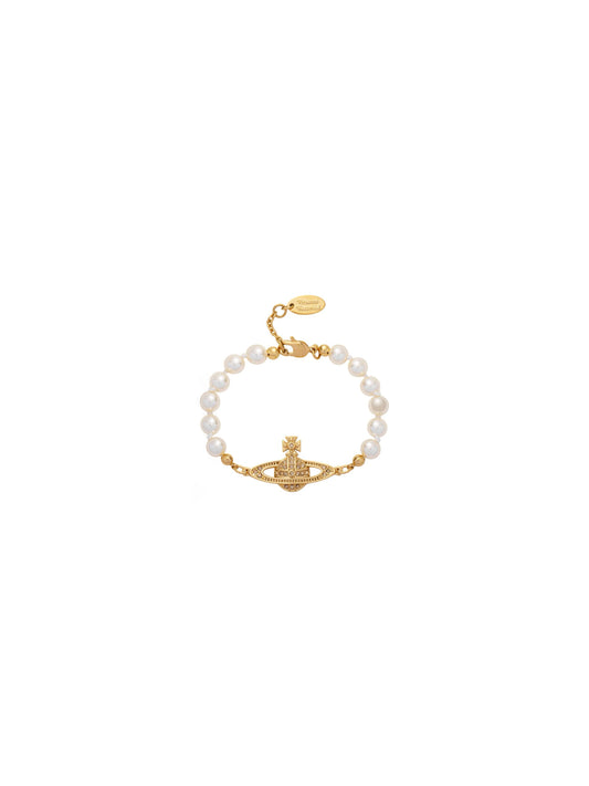 Vivienne Westwood Mini Bas Relief Bracelet Gold