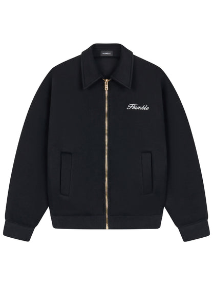 Humble Jersey Blouse Jacket Black