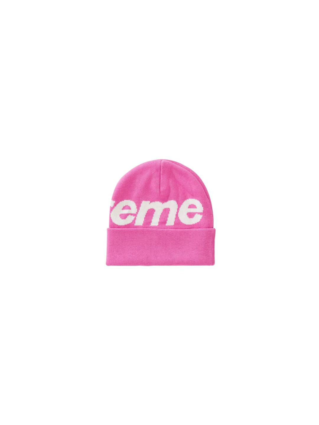 C-Supreme Big Logo Beanie Magenta FW19