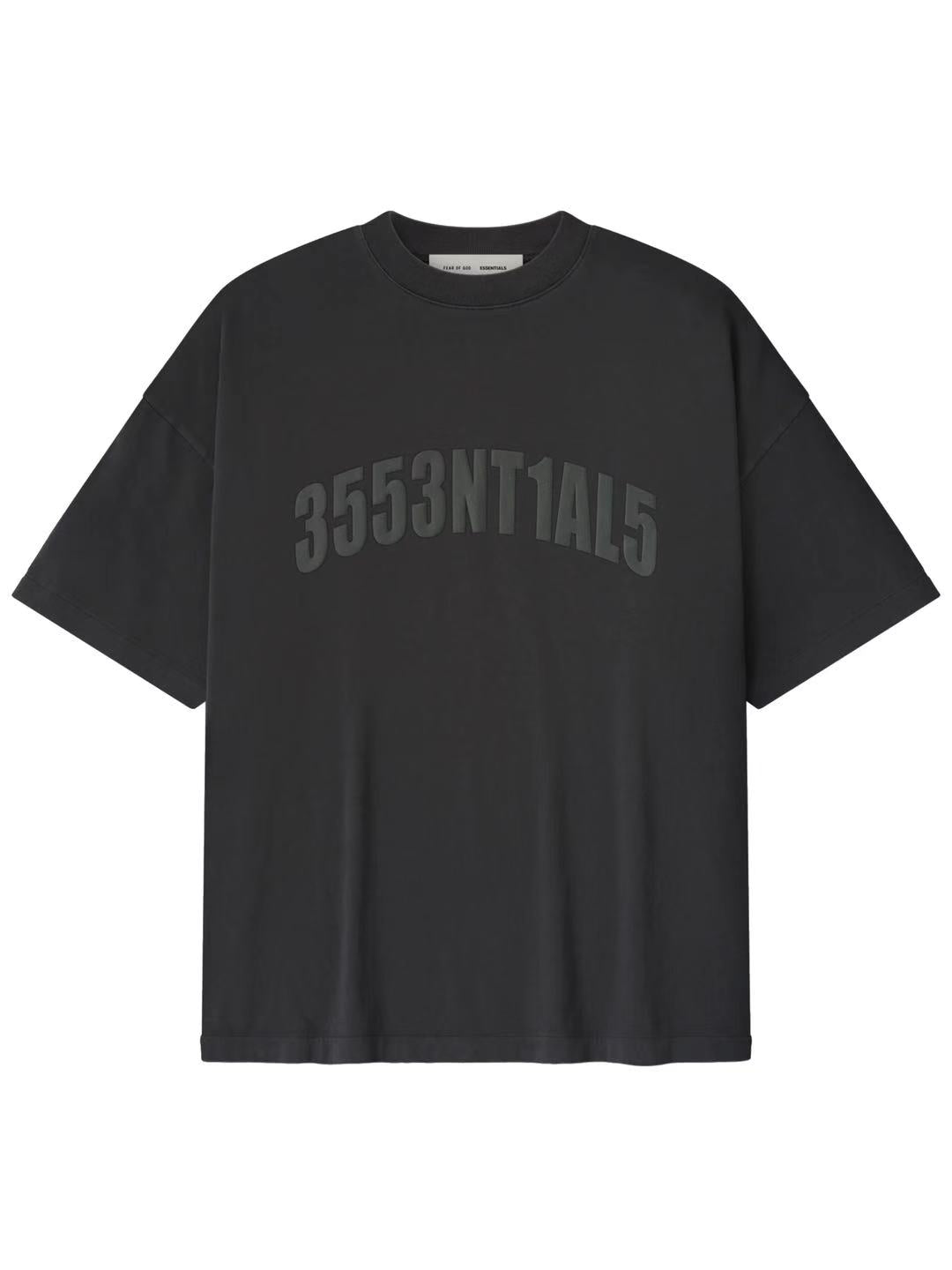 Essentials 25 Holiday Los Angeles 90s Tee Vintage Black