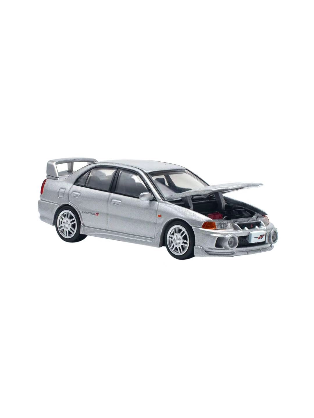 C-POP RACE 1:64 Mitsubishi Lance Evo IV PR64-227 Black