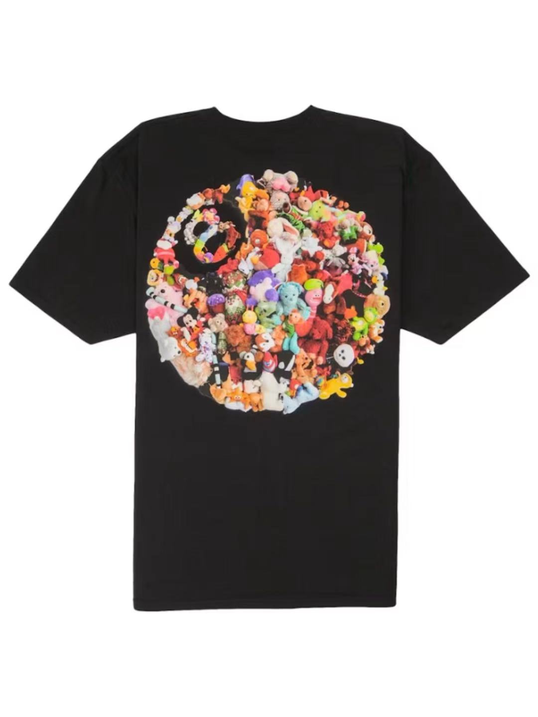 Stussy Plush Tee Black
