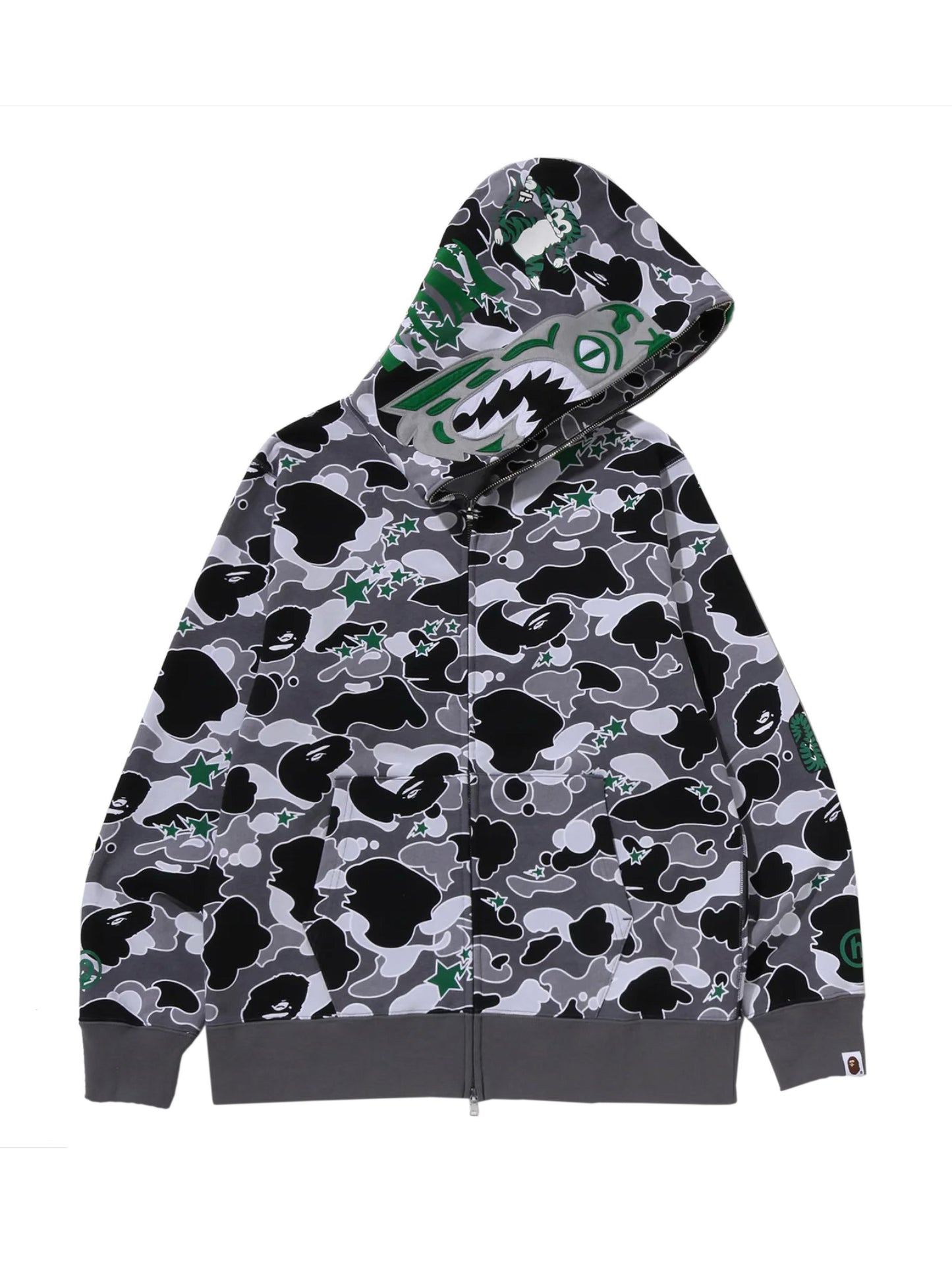 BAPE X Hidden STA Camo Tiger Full Zip Hoodie