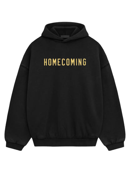 Essentials 24Fw Heavy Fleece Hoodie Black