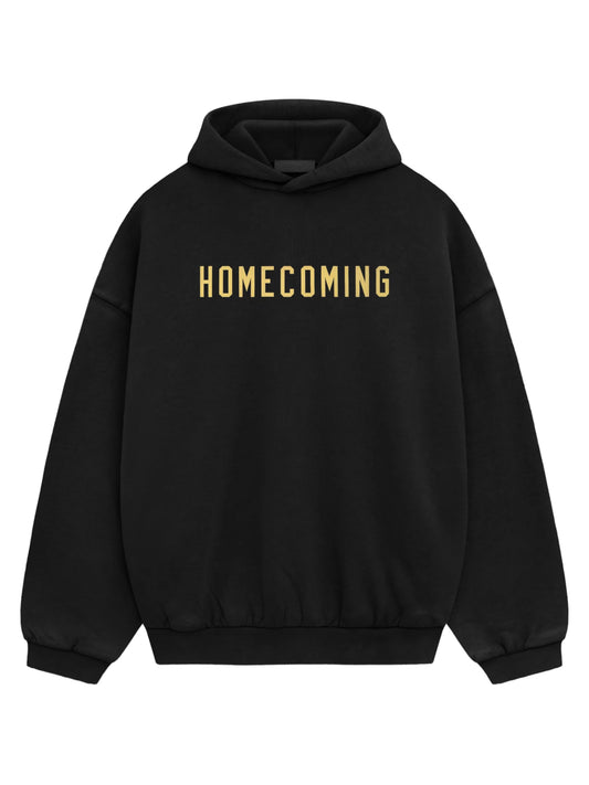 Essentials 24Fw Heavy Fleece Hoodie Black