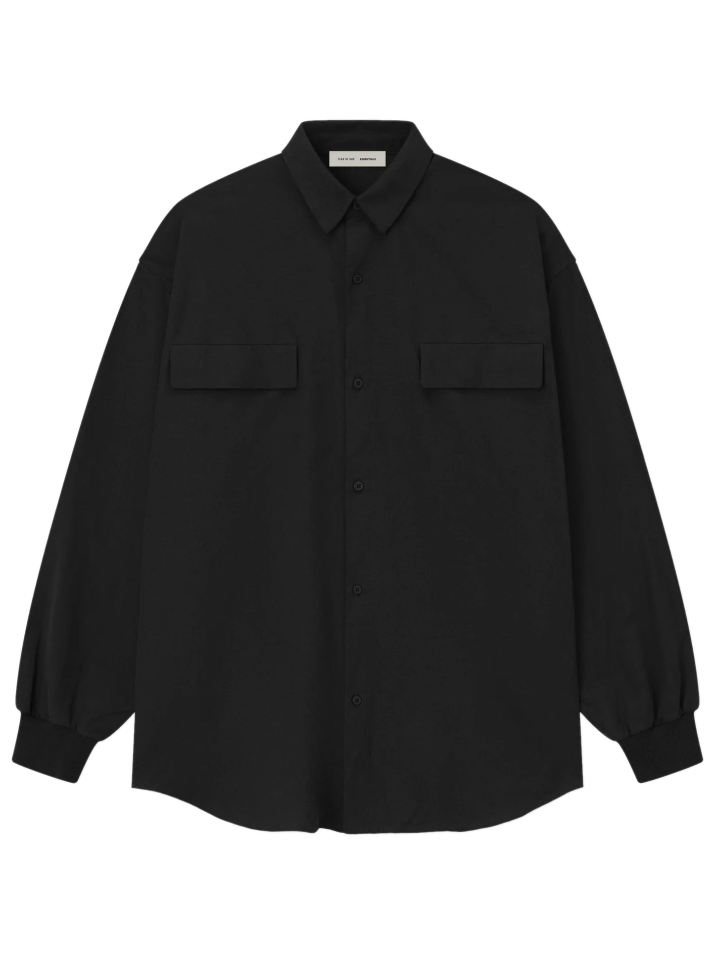 Essentials 25FW Oxford Shirt Jet Black