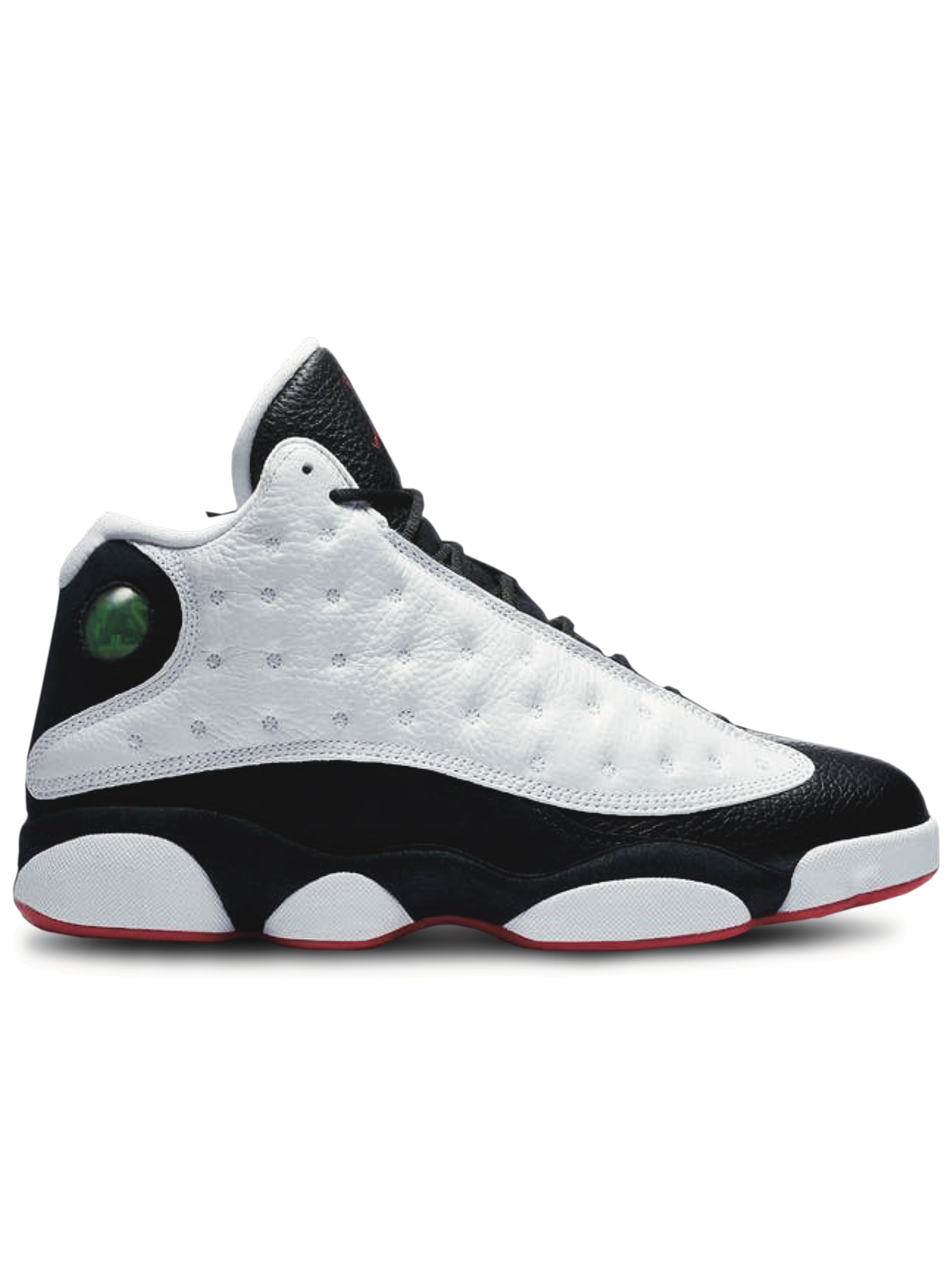 Air Jordan 13 Retro WHITE/TRUE RED-BLACK 414571-104 â THEPARKS