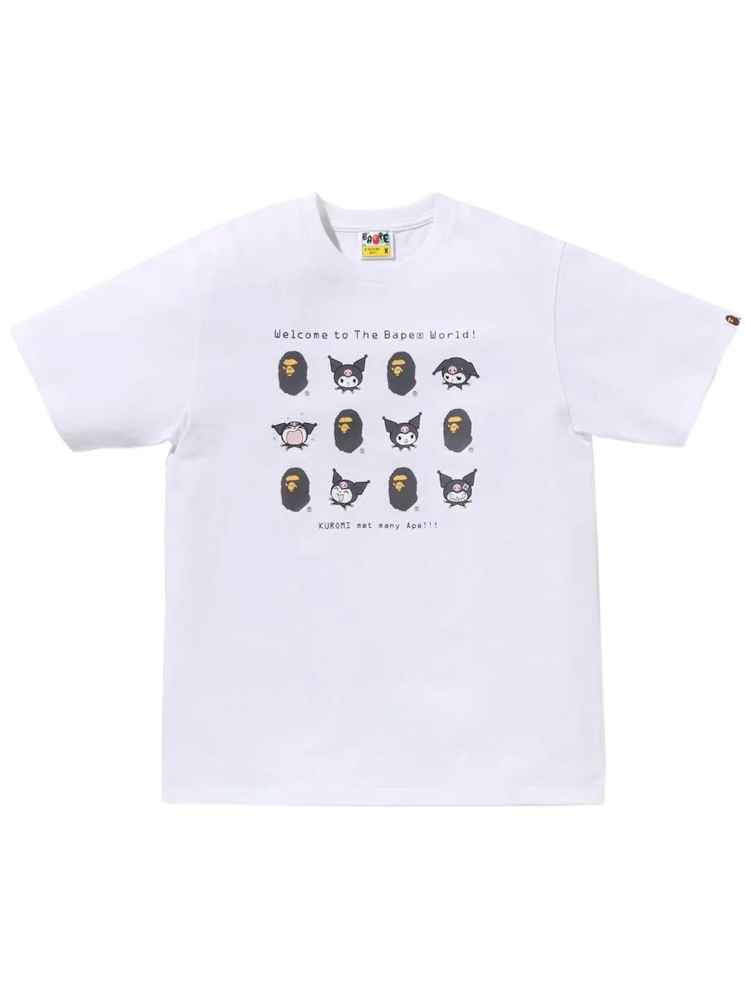 Bape x Kuromi Ladies Tee White
