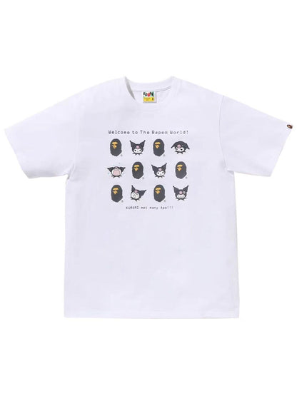 Bape x Kuromi Ladies Tee White