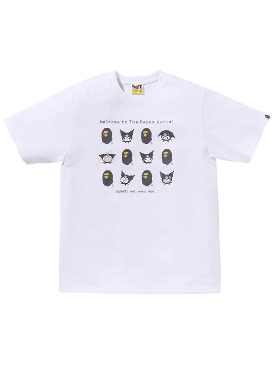 Bape x Kuromi Ladies Tee White