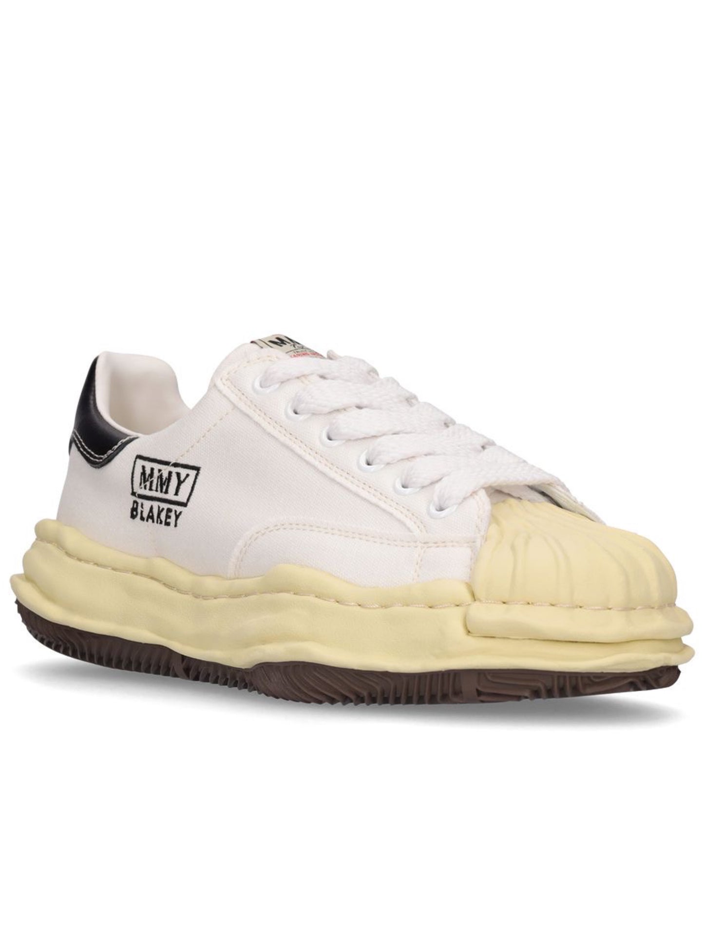 Masion Mihara Yasuhiro Blakey Low Vintage Canvas White